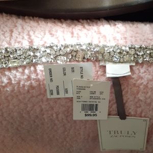 Wedding Dress Beaded Belt